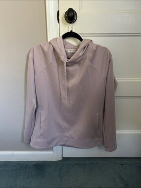 Columbia Light Mauve Hooded Pullover Sweatshirt